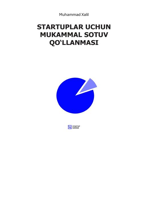 Startaplar uchun mukammal sotuv qo‘llanmasi